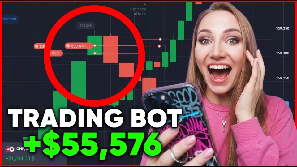 POCKET OPTION TRADING BOT 🤖 From $1 to $55,576 | ChatGPT Bot for Binary Options